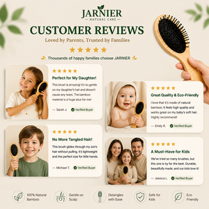 Natural Pocket Mini Bamboo Bristles Massage Cushion Detangling <strong>Brush</strong> Small <strong>Travel</strong> Hairbrush Bamboo Baby <strong>Hair</strong> <strong>Brush</strong> for Children - Product Image 6