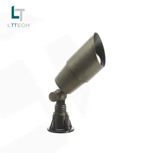 LT2101 2020 горячие продажи латунный бронзовый акцент MR16 12 в яркий 5 ~ 8 Вт Точечный светильник для жилых архитектурных ландшафтных зон