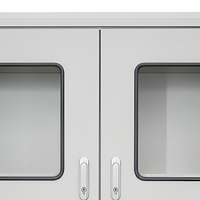 Boîtier de compteur électrique IP54 en acier, armoire de mesure murale, personnalisable OEM