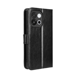 Cho <span class=keywords><strong>Oneplus</strong></span> 13t trường hợp cổ điển PU da từ Folio điện thoại di động Trường hợp đối với <span class=keywords><strong>OnePlus</strong></span> 13t với khe cắm thẻ ví đứng lật Bìa - Product Image 2