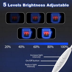 Enseigne néon LED '<span class=keywords><strong>Machine</strong></span> à <span class=keywords><strong>sous</strong></span>' pour Bar, Salle de jeux, Cave de l'homme, <span class=keywords><strong>Casino</strong></span>, Club de poker, Décoration de fête - Product Image 5