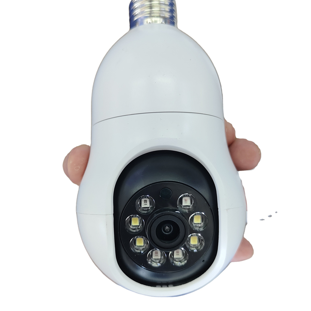 Tuya WiFi E27 Bulb Security Full Color AI Detection Surveillance Camera Night Vision Two Way Audio Camera