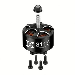Nuevos Motores Sin Escobillas Xrotor 3110/3115 900/1050/1150KV 4-6S Negros 2025, Accesorios para Drones de Carreras FPV - Product Image 4