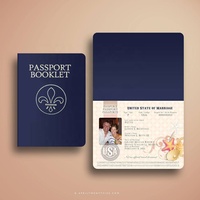 Personnalisé Première Année Expérience Étudiant Entreprise Formation Programmation Communautaire Passeport Livre Livret
