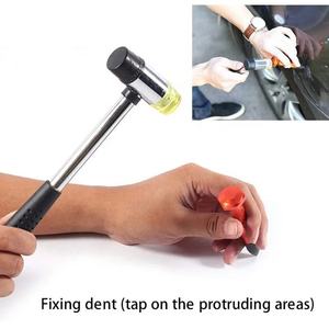 Outils PDR Kit de réparation de bosses sans peinture <span class=keywords><strong>Auto</strong></span> Body Dent Hail Car Dent Dings Tabs Down Tap Repair Puller 8 Hammer Slide Heads Rem - Product Image 2