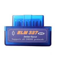 Mini Elm327 V2.1 OBD2 escáner Android adaptador herramienta de diagnóstico automático para comprobar el lector de código de luz del motor