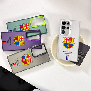 Funda para Teléfono Móvil S25 con <span class=keywords><strong>Diseño</strong></span> del Escudo del FC <span class=keywords><strong>Barcelona</strong></span>, Protección 360°, Pintada con Spray, para A56 - Product Image 2