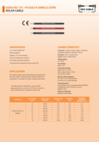 Cable de Extensión Solar Rojo de China, 4mm² 6mm², Conector PV Negro, Cables de Alimentación con Aislamiento XLPO 1000V 1500V, Cobre