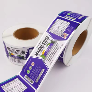 <strong>Custom</strong> <strong>Label</strong> <strong>Printing</strong> Machine Cosmetic <strong>Bottle</strong> Sticker Roll Vinyl Waterproof Customize Waterproof <strong>Labels</strong> for <strong>Bottles</strong> - Product Image 1