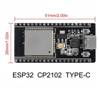 ESP32和ESP32U模块套件通用开发板，适用于各种ESP32应用