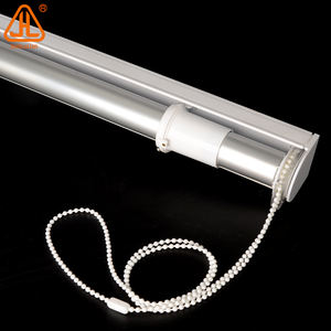 <span class=keywords><strong>Mecanismo</strong></span> motorizado o manual al por mayor de fábrica de aluminio personalizable para pista de cortina Romana - Product Image 3