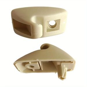 Clip de fixation pour pare-soleil de voiture, pour Volkswagen Santana Jetta, support de pare-soleil avant en plastique gris, accessoire de montage - Product Image 4