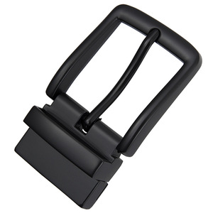 Çift Yönlü Döner Parçalı Alaşımlı Metal Erkek Özel İğneli Kemer Tokası Klasik İş Tokası Mat 34mm Deri Kemer Aksesuarları için - Product Image 5