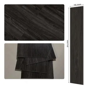 Plancher Offre Spéciale imperméable de colle de vinyle de LVT auto-adhésif résistant de 1.2mm vers le bas