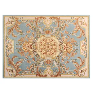 中国奢华手工手工簇绒中国传统奥布森地毯东方地毯