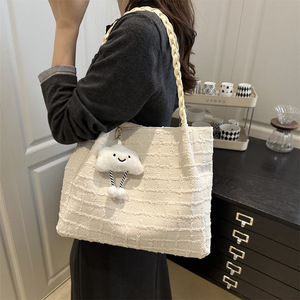<span class=keywords><strong>Sac</strong></span> à bandoulière pour femme <span class=keywords><strong>de</strong></span> grande capacité, <span class=keywords><strong>sac</strong></span> fourre-tout décontracté pour étudiants, pour les trajets quotidiens, pour les cours - Product Image 2