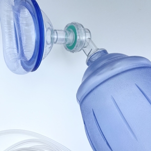 Attrezzatura per <span class=keywords><strong>la</strong></span> rianimazione manuale portatile neonatale Kit medico in Pvc senza lattice manuale rianimatore monouso adulto/pediatrico - Product Image 5