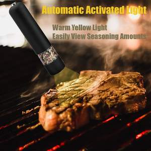 Offre Spéciale – Moulin Électrique en Verre Transparent pour Sel et Poivre – Vente en Gros - Product Image 5