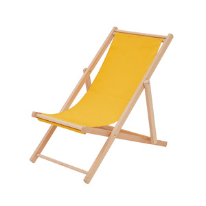 Chaise de plage pliante <span class=keywords><strong>en</strong></span> <span class=keywords><strong>bois</strong></span> pour extérieur, idéale pour la plage – Offre promotionnelle - Product Image 3