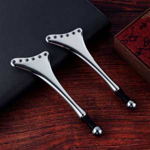 Home Use Terahertz Beauty Equipment Stone Skincare Tool <b>Face</b> Roller Gua Sha <b>Face</b> <b>Massage</b> Terahertz Gua Sha Tool - Product Image 6