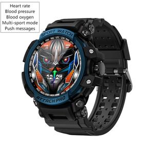 Lokmat Tấn Công Pro Relojes Thông Minh Đồng Hồ 5ATM Không Thấm Nước Trái Tim Tỷ Lệ Huyết Áp Huyết Áp Theo Dõi Oxy Thông Minh Đồng Hồ - Product Image 1