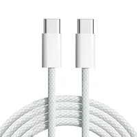 Cable USB Tipo C Trenzado de Alta Resistencia con Logotipo Personalizado al por Mayor, 1.5m 5 pies, Cable de Sincronización de Datos de Carga Rápida para Samsung Xiaomi Huawei