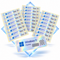 Stiker Lisensi Aktivasi Kunci Windows 11 Home untuk PC Desktop dan Laptop yang Kompatibel, Perangkat Lunak Sistem Operasi