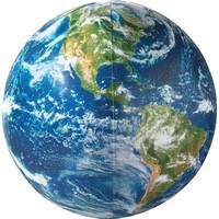 Énorme globe gonflable/globe de terre gonflable personnalisé/ballon gonflable de carte du monde