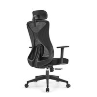 Chaise de bureau moderne en maille JOHOOFURNITURE avec appui-tête réglable pour hôtel et personnel – Haute qualité, vente en gros
