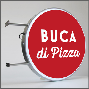 Bảng Hiệu Hộp Đèn Tròn Tùy Chỉnh Bảng Hiệu Treo Hai Mặt Logo Hiệu Luminosos Beauty Salon Đèn Led Màu Vàng Ngoài Trời - Product Image 4