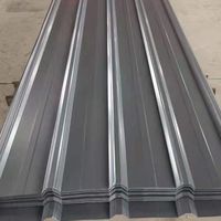 Tôles d'acier galvanisé colorées durables de 840 mm de large, anti-corrosion, garantie 5 ans, pour toitures d'ateliers et d'entrepôts