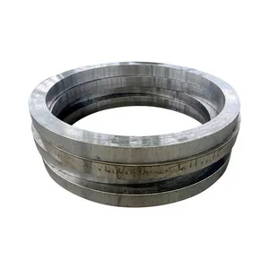 42CrMo4 S48c C45 Scm440 Seamless Hot Forged Rings for Slewing Ring Bearings