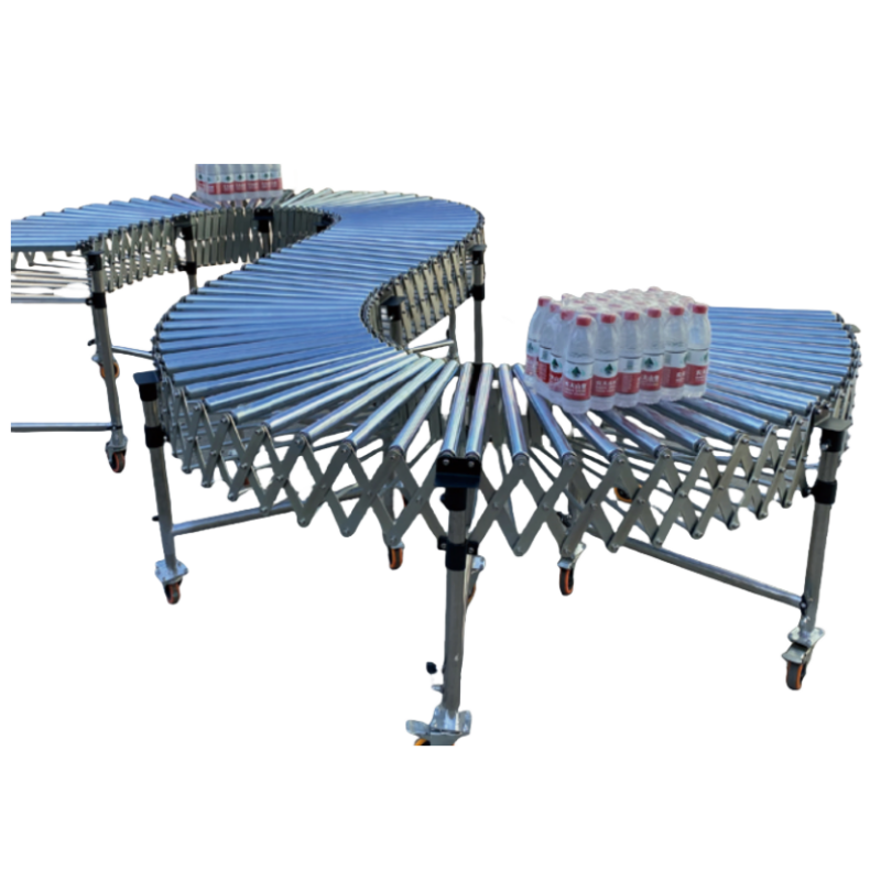 Roller Telescopic Line Flexible Belt Conveyor
