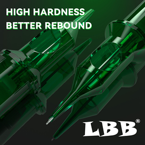 Cartuchos <span class=keywords><strong>de</strong></span> aguja <span class=keywords><strong>de</strong></span> tatuaje <span class=keywords><strong>de</strong></span> membrana suave LBB verde OEM aguja <span class=keywords><strong>de</strong></span> tatuaje <span class=keywords><strong>de</strong></span> arte corporal desechable <span class=keywords><strong>para</strong></span> maquillaje permanente - Product Image 2