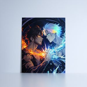 Poster Olografici Personalizzati Anime: Stampe Artistiche Digitali su Carta Olografica, Merchandising, Design Vibrante <span class=keywords><strong>Manga</strong></span> e Animazione - Product Image 3