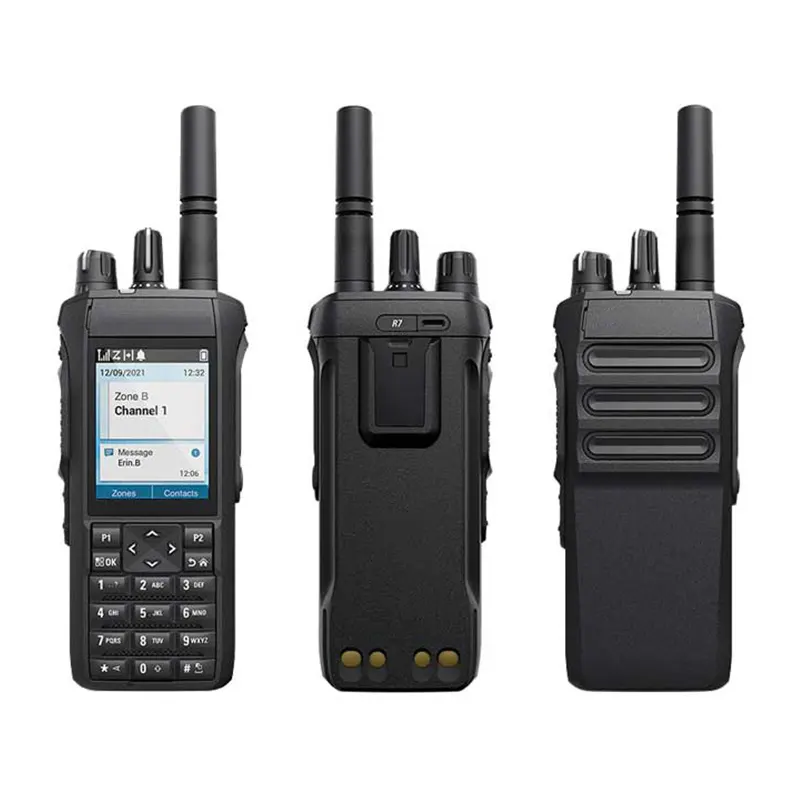 Uhf Handheld digital DMR two-way radio R7a NKP for MOTOROLA long range Walkie-Talkie R7 FKP