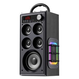 Clayson Outdoor <b>Speaker</b> 302x151x126 Rechargeable Battery Radio Function Portable Subwoofer Floor <b>Standing</b> Display - Product Image 2