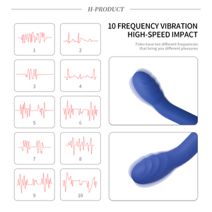 Silicona suave G Spot Climax masaje palo vibrador Sensación mejorada anillo de pene Mini consolador vibrador - Product Image 4
