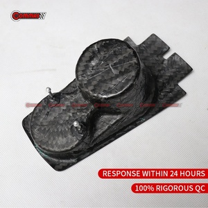 Support de gobelet de voiture en fibre de carbone sèche de style OEM de qualité supérieure pour kit intérieur Ferrari 458 - Product Image 6
