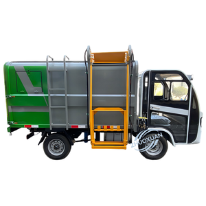 Self-Loading Electric Sanitation Truck with <b>Bucket</b> Lifter, <b>Small</b> New Energy Garbage Truck - Product Image 3