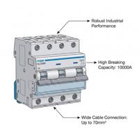 Für Hager HLC HLD Serie MCB 10kA Miniatur-Leitungsschutzschalter 80A-125A 1P 2P 3P 4P C D Kurve IEC 60898-1 Industrieschutz