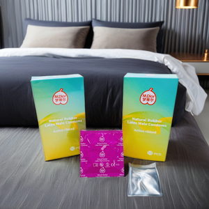 ถุงยางอนามัยมียางซิลิโคนธรรมชาติมีความไวสูงสำหรับผู้ชาย - Product Image 2