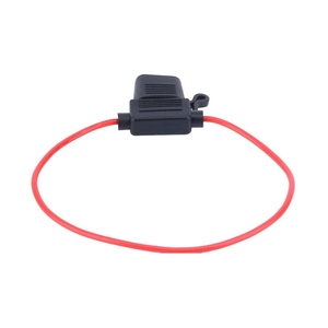 WELFNOBL Porte-fusible automobile standard de <span class=keywords><strong>haute</strong></span> <span class=keywords><strong>qualité</strong></span>, fusible à <span class=keywords><strong>lame</strong></span> pour voiture, clip de fusible pour circuit imprimé, 2A 30A 40A - Product Image 2