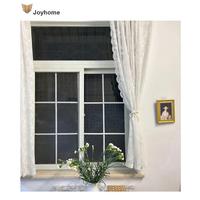 Fenêtres coulissantes modernes en PVC UPVC à prix d'usine, insonorisées, résistantes aux ouragans, double vitrage trempé Low-E, profil de type auvent