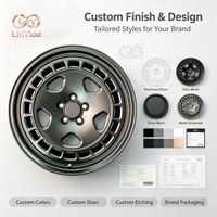 Jantes en alliage forgé gris bronze à surface lisse avec anneau de ventilation 18x8J 5x114.3 ET35 CB67.1 pour voitures particulières