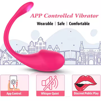Vibrateur vaginal portable à télécommande avec application, 10 vitesses, vibrateur sans fil pour femmes, stimulation du point G et du clitoris