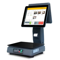 Terminal Punto de Venta con Pantalla Táctil de 15.6 Pulgadas, Software de Facturación, Báscula, Sistema POS Todo en Uno para Comercio Minorista
