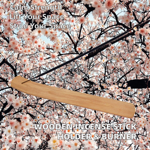 Quemador de Incienso Indio Aromático de Madera Natural Ecológico y Duradero Auora, Recolector de Cenizas, Decoración para el Hogar, para Todas las Estaciones - Product Image 2