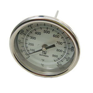 Termometer Bimetal Semua Bahan Stainless Steel 0-500C - Product Image 1