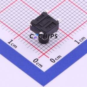 UK-B0228-G8-250 Tactile Switch SMD-4P,6x6mm Switch Single Pole Single Throw Round Button 2.5N Vertical Mount - Product Image 2